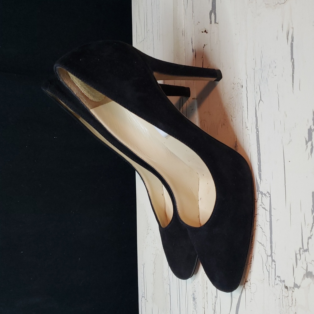 Jimmy Choo London 'Aimee' Suede Stiletto Heels - Women's 6.5-7 US / Euro 36.5